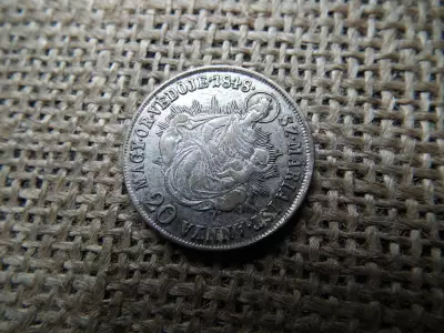 V. Ferdinánd Ezüst 20 krajcár 1848 KB