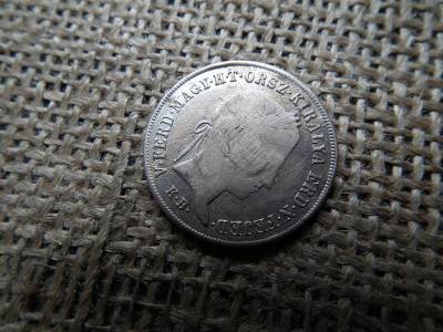 V. Ferdinánd Ezüst 20 krajcár 1848 KB V. Ferdinánd Ezüst 20 krajcár 1848 KB