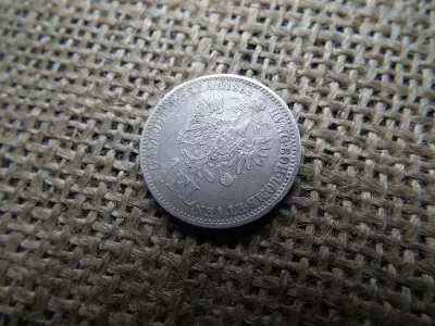 Ezüst 1/4 florin 1862 A