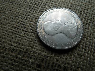 Horthy , ezüst 5 pengő 1930 , még hajas 