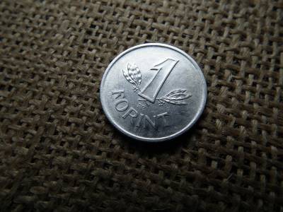 1 forint 1957 , extra , verdefényes , ritka 1 forint 1957 , extra , verdefényes , ritka
