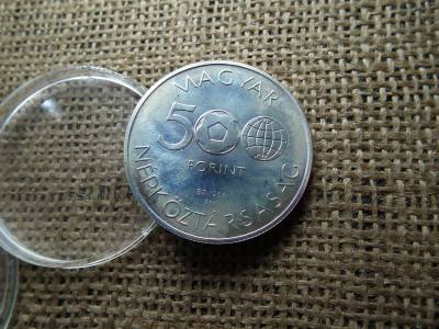Ezüst 500 forint 1986 , Mexikó VB Ezüst 500 forint 1986 , Mexikó VB