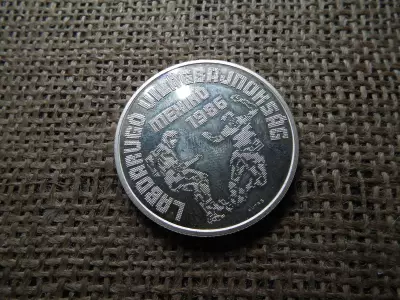 Ezüst 500 forint 1986 PP , Mexikó VB