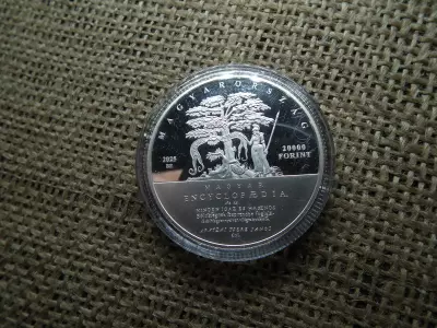 Apáczai Csere János 20000 forint PP ezüst emlékérme 2025 UNC