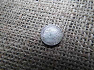 Hollandia , ezüst 10 cents 1928 , cent 