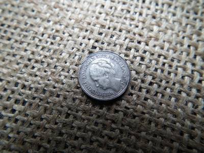 Hollandia , ezüst 10 cents 1937 , cent 