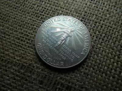 USA ezüst 1 dollár 1986 S , dollar , PP 