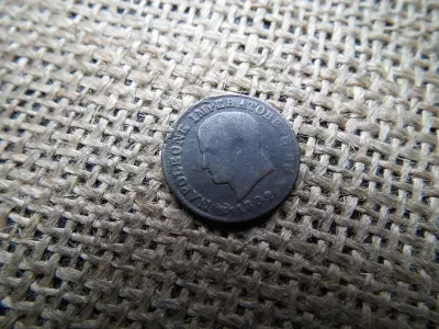 Olaszország 1 Centesimo 1809 V - I. Napóleon