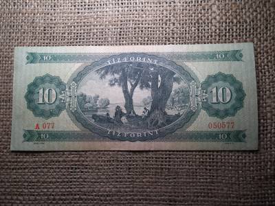 10 forint 1957 , ritkább , nagyon szép 