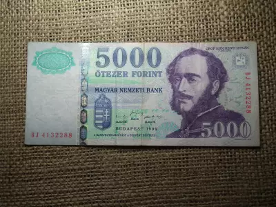 5000 forint 1999 BJ