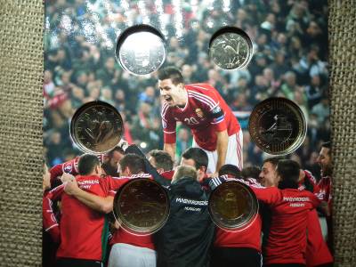 Dísztokos Labdarúgó EB Forint forgalmi sor 2016 BU 