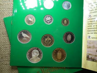 Magyarország pénzérméi forgalmi sor 1995 PP , nagyon szép ! Így ritka !