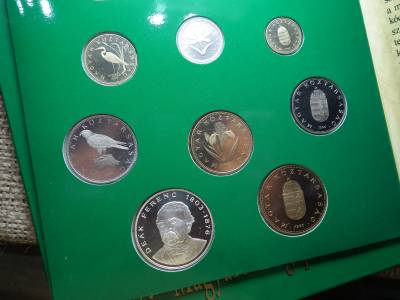 Magyarország pénzérméi forgalmi sor 1995 PP , nagyon szép ! Így ritka !