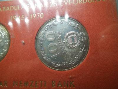 Ezüst 50 és 100 forint 1970  , Felszabadulás ,  MNB