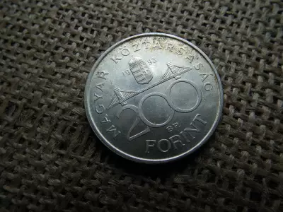 Ezüst 200 forint 1993