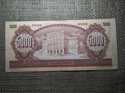 5000 forint 1990 H