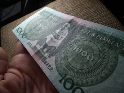 1000 forint 1993 D , Bartók 