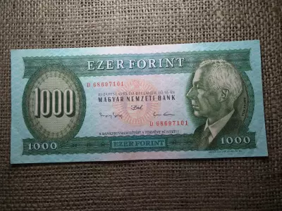 1000 forint 1993 D , Bartók 