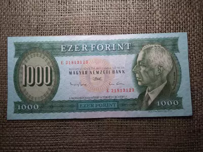 1000 forint 1993 E , Bartók 