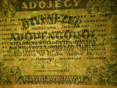 Ötvenezer adópengő 1946 , vízjeles ! 