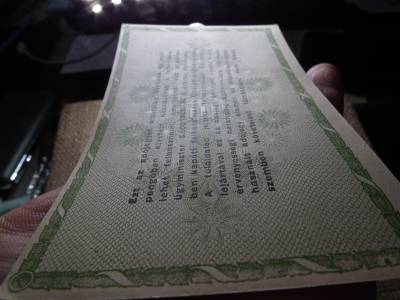 Ötvenezer adópengő 1946 , vízjeles ! 