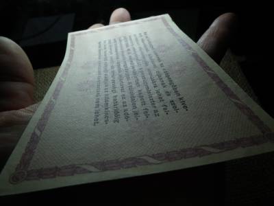 Százezer adópengő 1946 , vízjeles , sorszámos  ! 