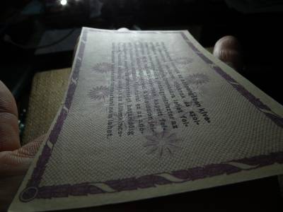 Százezer adópengő 1946 , vízjeles , sorszám nélkül ! 