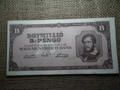Egymillió B.-pengő 1946