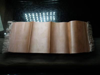 Ezredéves kiállítás magyar selyem 1896 , könyvjelző Ezredéves kiállítás magyar selyem 1896 , könyvjelző