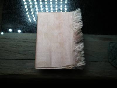 Ezredéves kiállítás magyar selyem 1896 , könyvjelző Ezredéves kiállítás magyar selyem 1896 , könyvjelző