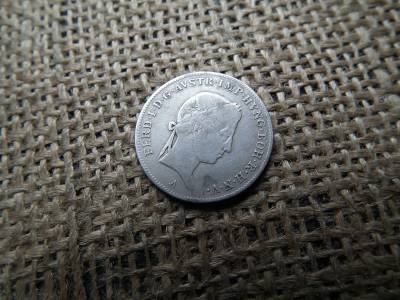 V. Ferdinánd ezüst 10 krajcár 1842  A 