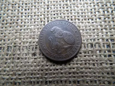 5 Centimos 1870 - Provisional Government