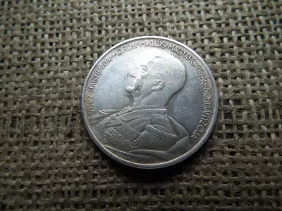 HAMIS , Horthy 5 pengő 1939 , recés perem 