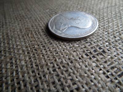 HAMIS , Horthy 5 pengő 1939 , recés perem 