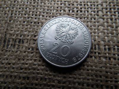Lengyelország 20 Zlotys 1978 , Zloty , 