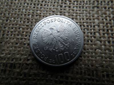 Lengyelország 100 Zlotys 1984 , Zloty , 