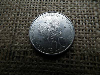 Lengyelország 20 Zlotys 1980 , Zloty , 
