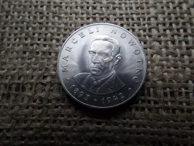 Lengyelország 20 Zlotys 1976 , Zloty ,