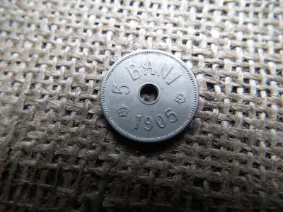 Románia 5 bani 1905
