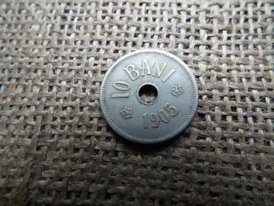 Románia 10 bani 1905 