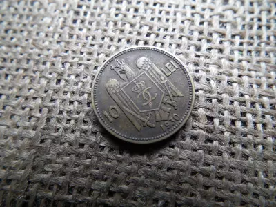 Románia 10 lei 1930 