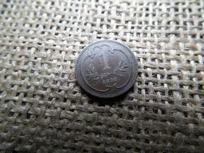 1 heller 1898 , ritka 