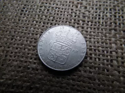 Svédország , ezüst 1 korona 1959