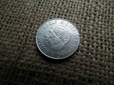 Svédország , ezüst 1 korona 1961