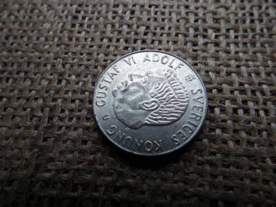 Svédország , ezüst 1 korona 1967
