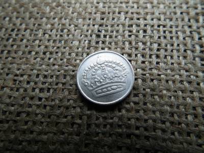 Svédország , ezüst 25 öre 1957