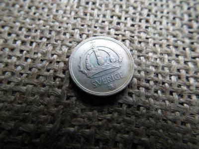 Svédország , ezüst 25 öre 1948