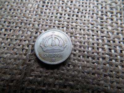 Svédország , ezüst 25 öre 1944