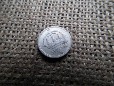 Svédország , ezüst 25 öre 1943