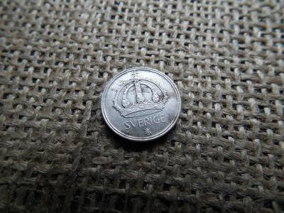 Svédország , ezüst 25 öre 1947